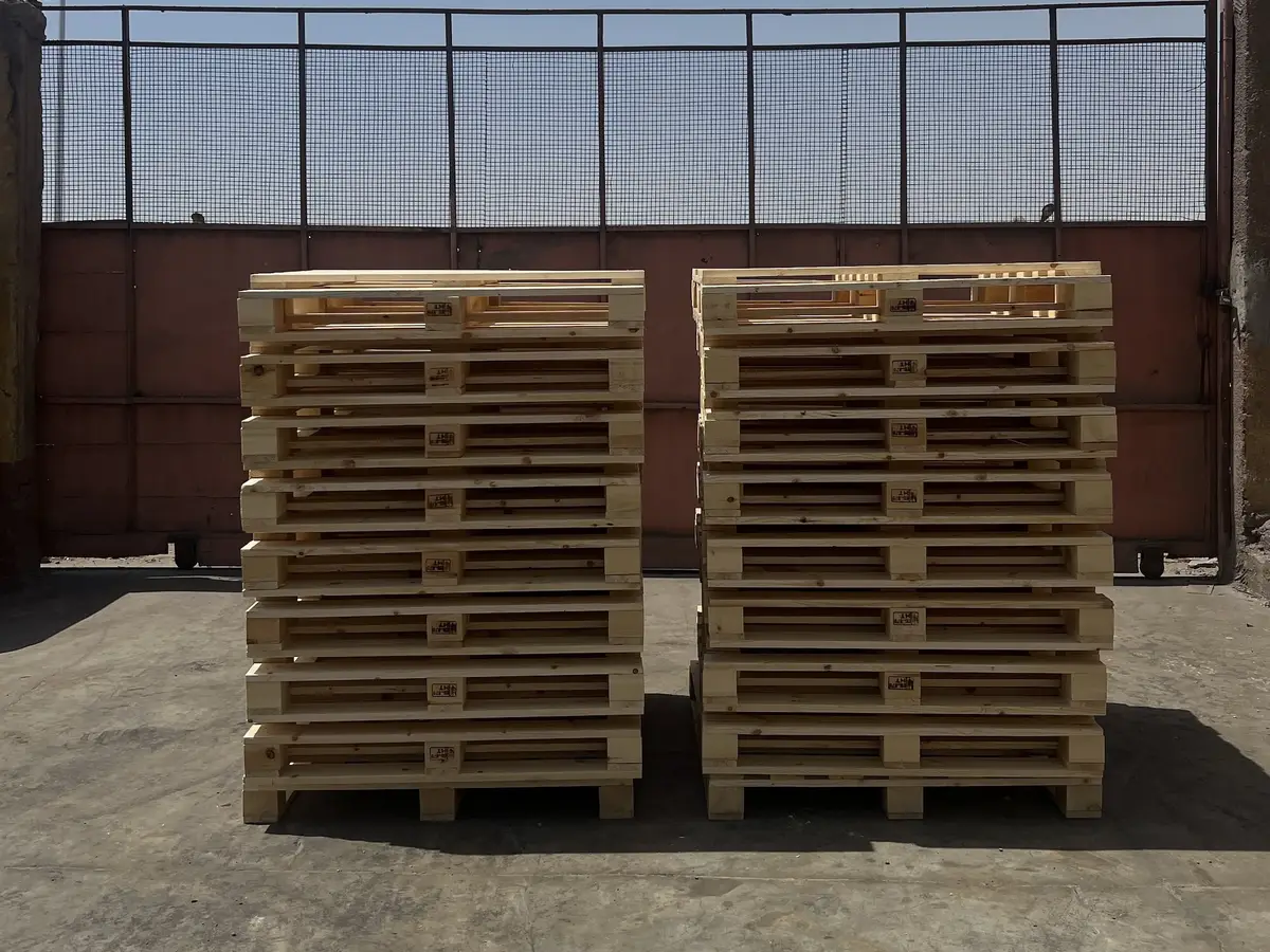 Wooden Pallets heat-treated according to standard ISPM-15 من EL-Saady Company